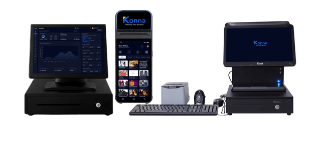 Konna POS ecosystem – devices layout 1